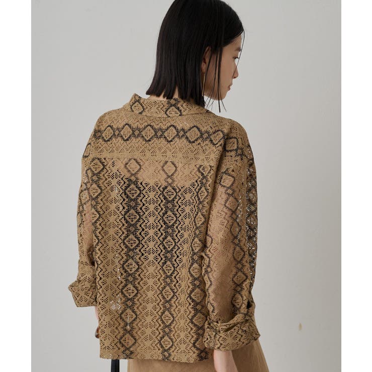 【Loungedress】レース開襟SH | PAL GROUP OUTLET | 詳細画像19 
