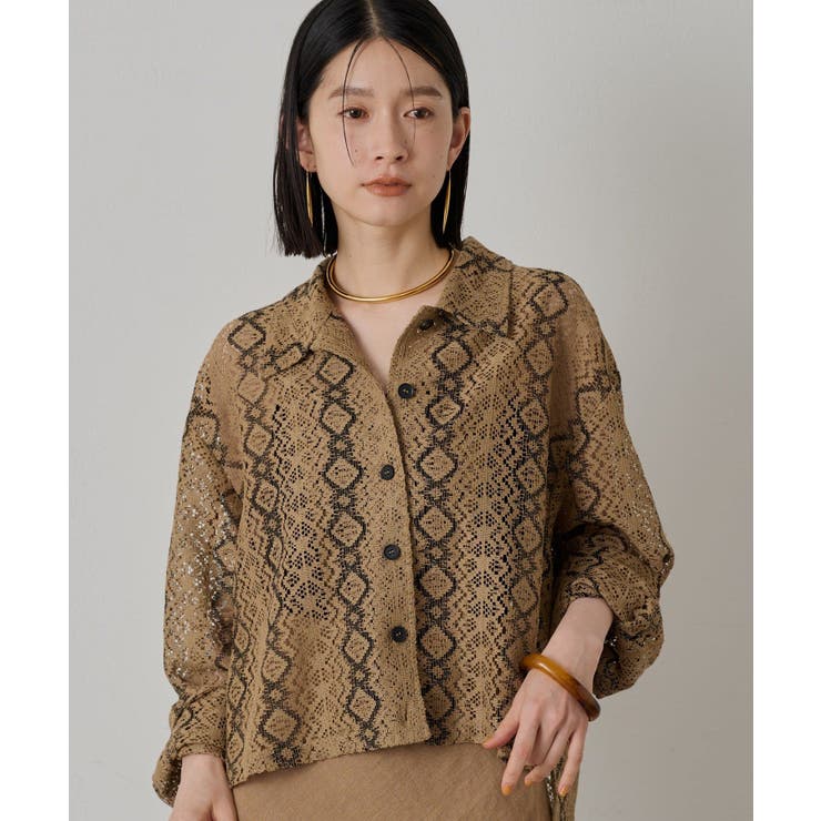 【Loungedress】レース開襟SH | PAL GROUP OUTLET | 詳細画像17 