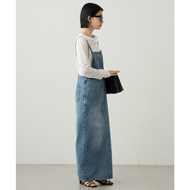 【Loungedress】デニムキャミジャンスカ | PAL GROUP OUTLET | 詳細画像7 