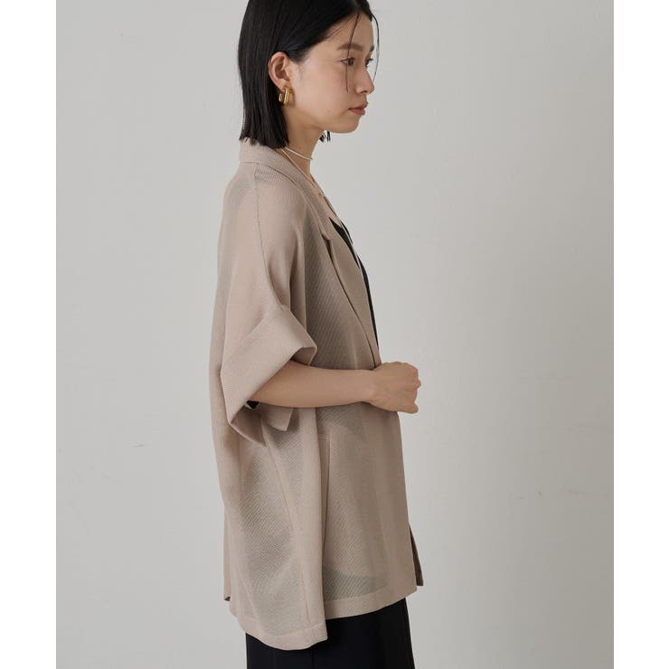 【Loungedress】メッシュハーフスリーブJK | PAL GROUP OUTLET | 詳細画像10 