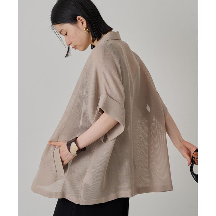 【Loungedress】メッシュハーフスリーブJK | PAL GROUP OUTLET | 詳細画像8 