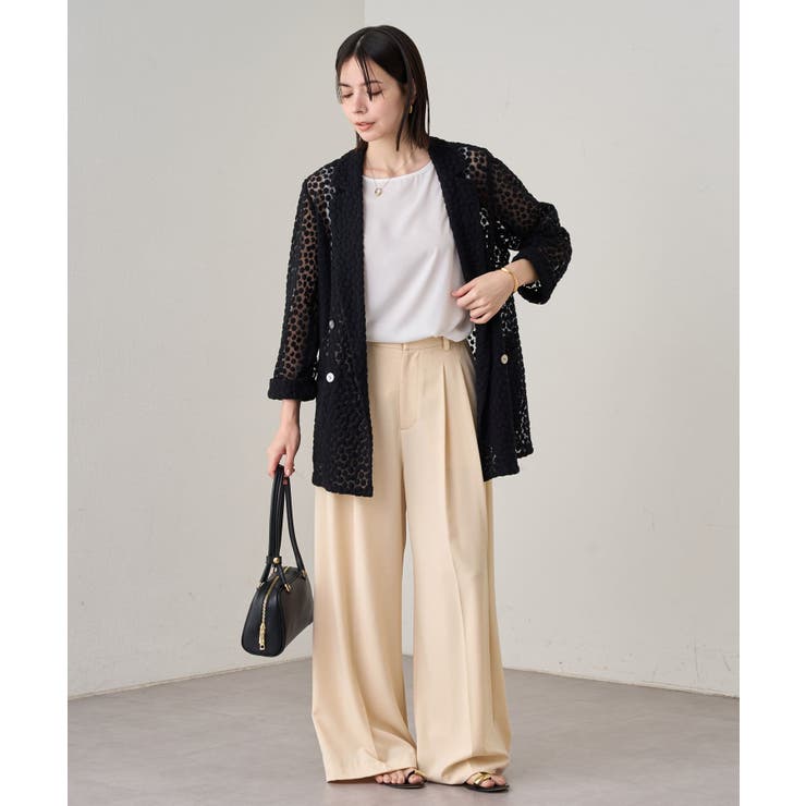 【Loungedress】2タックワイドPT | PAL GROUP OUTLET | 詳細画像15 