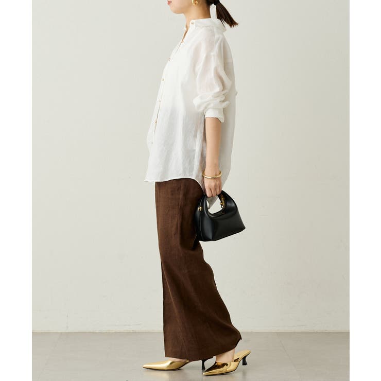 【Loungedress】リネンバックタイSH | PAL GROUP OUTLET | 詳細画像5 