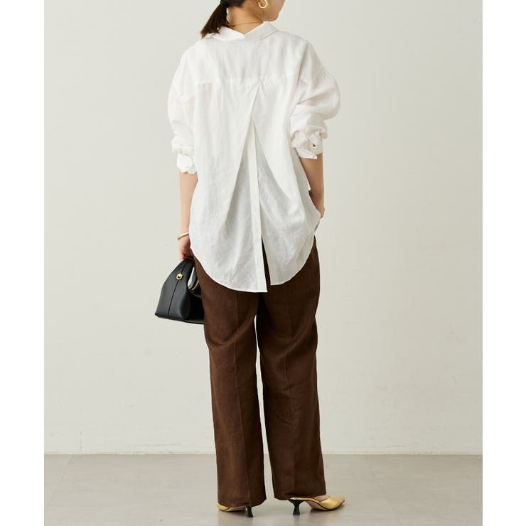 【Loungedress】リネンバックタイSH | PAL GROUP OUTLET | 詳細画像6 