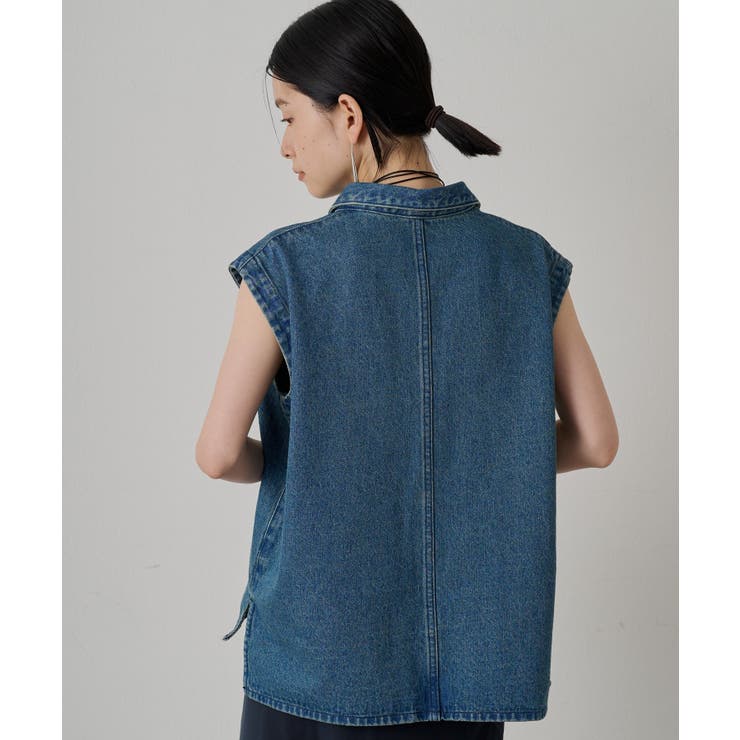 【Loungedress】デニムショートスッキパーBL | PAL GROUP OUTLET | 詳細画像9 