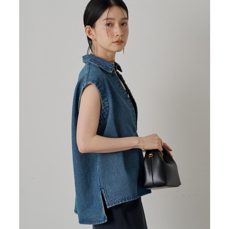 【Loungedress】デニムショートスッキパーBL | PAL GROUP OUTLET | 詳細画像10 