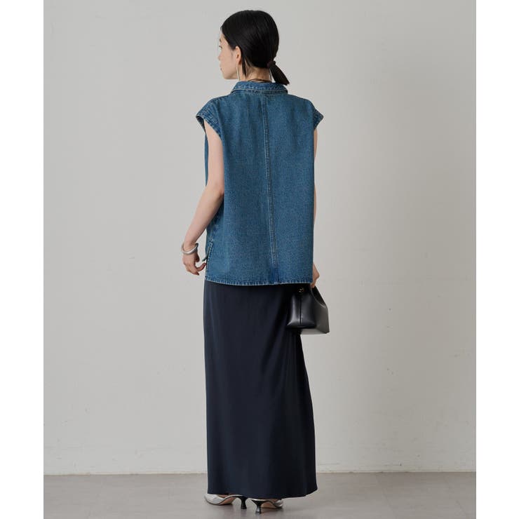 【Loungedress】デニムショートスッキパーBL | PAL GROUP OUTLET | 詳細画像4 