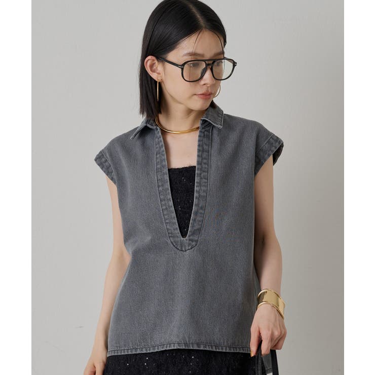 【Loungedress】デニムショートスッキパーBL | PAL GROUP OUTLET | 詳細画像16 