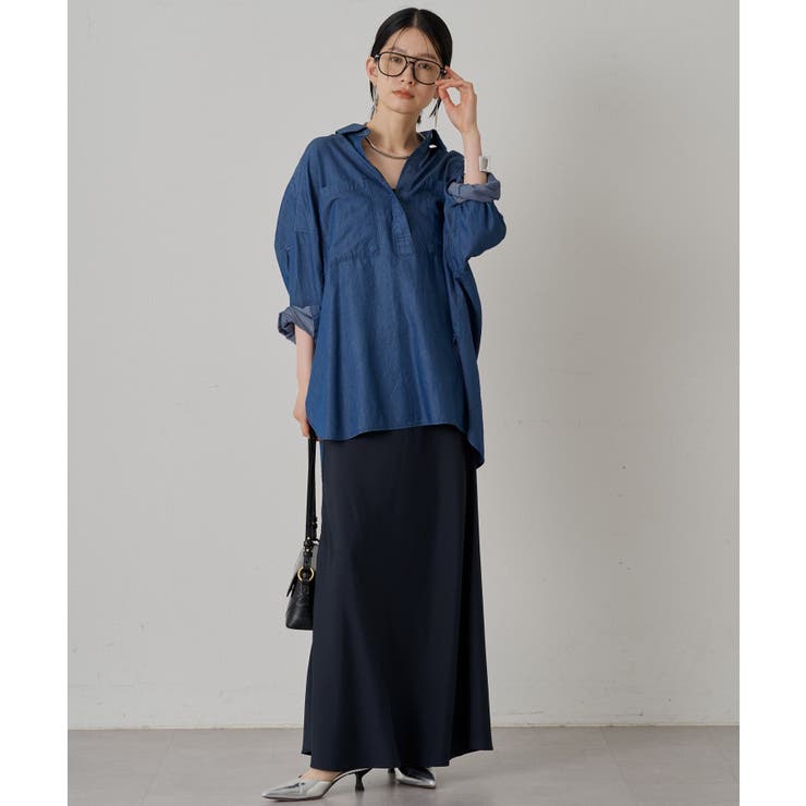 【Loungedress】シアーデニムスッキパーSH | PAL GROUP OUTLET | 詳細画像4 