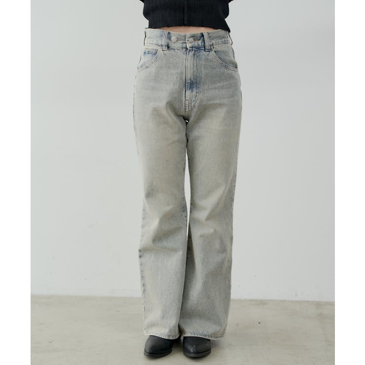 【Chico】ポケット刺繍タイトフレアデニム | PAL GROUP OUTLET | 詳細画像24 