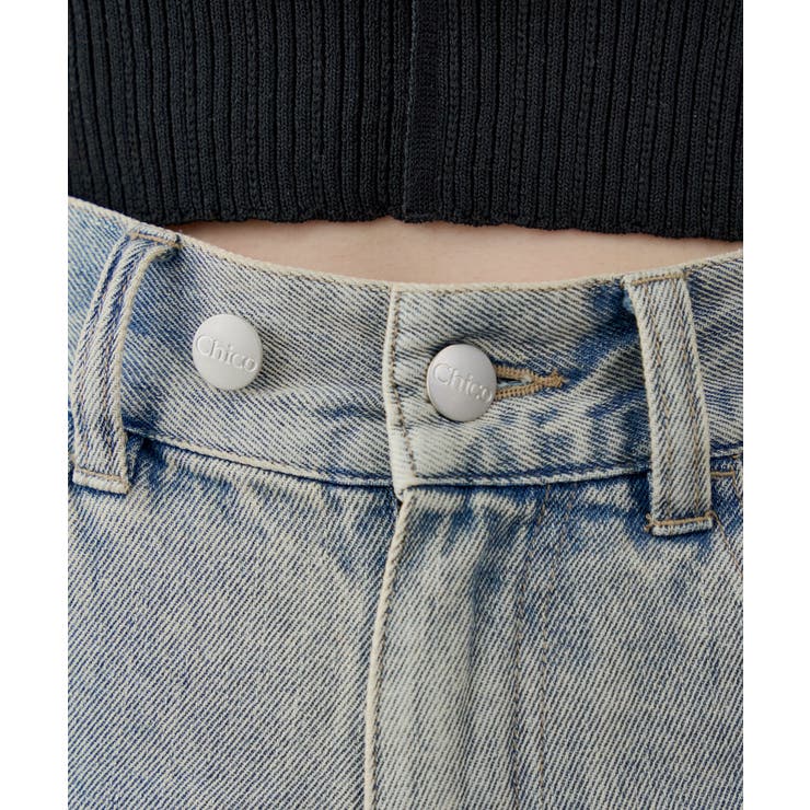 【Chico】ポケット刺繍タイトフレアデニム | PAL GROUP OUTLET | 詳細画像30 