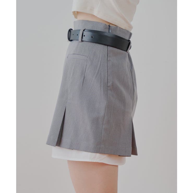 【Chico】レイヤードデザインプリーツミニSK | PAL GROUP OUTLET | 詳細画像20 