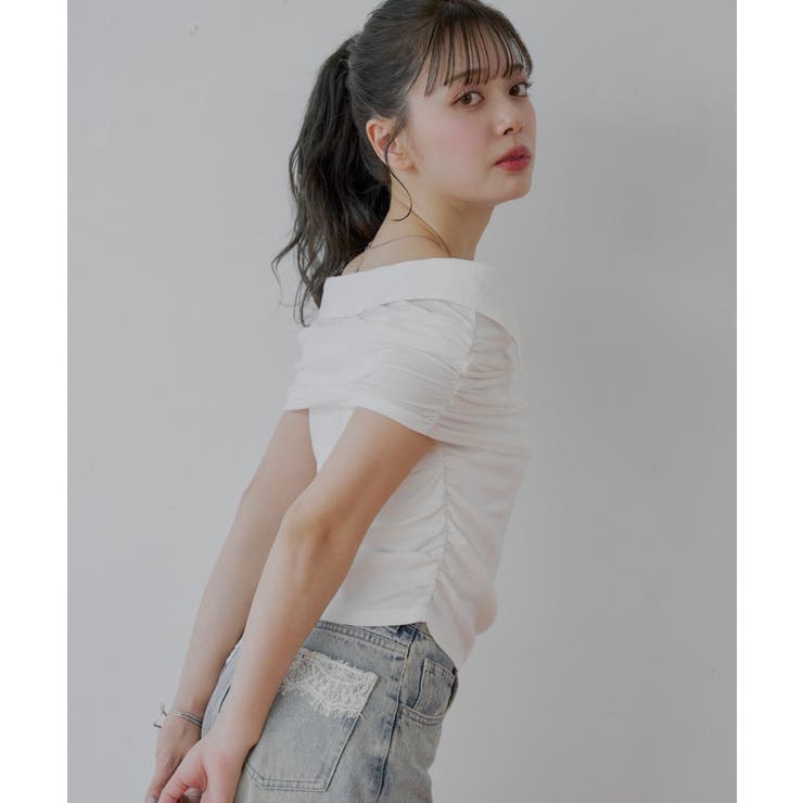 【Chico】シャツレイヤードデザイントップス | PAL GROUP OUTLET | 詳細画像19 