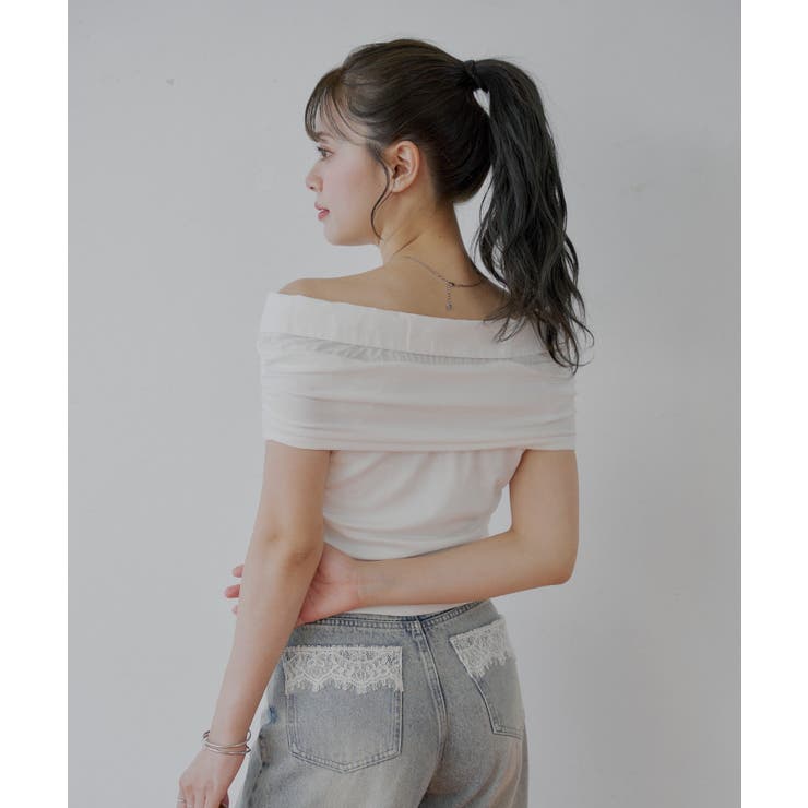 【Chico】シャツレイヤードデザイントップス | PAL GROUP OUTLET | 詳細画像20 