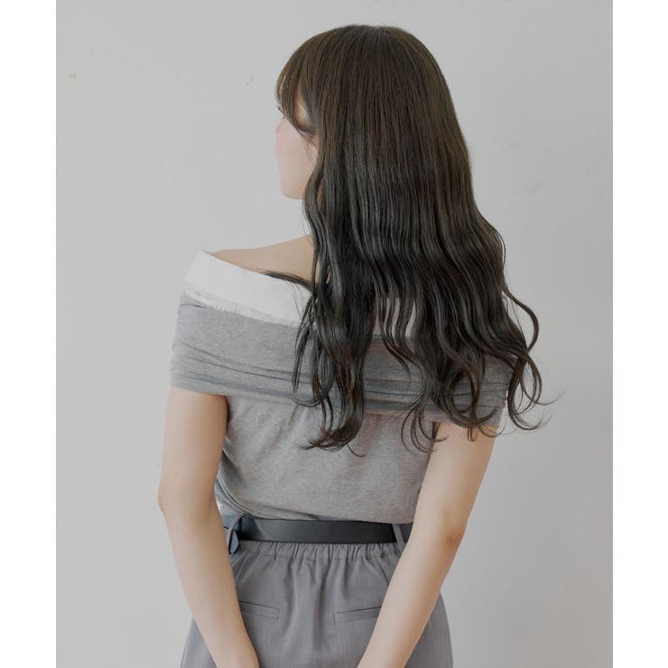 【Chico】シャツレイヤードデザイントップス | PAL GROUP OUTLET | 詳細画像4 