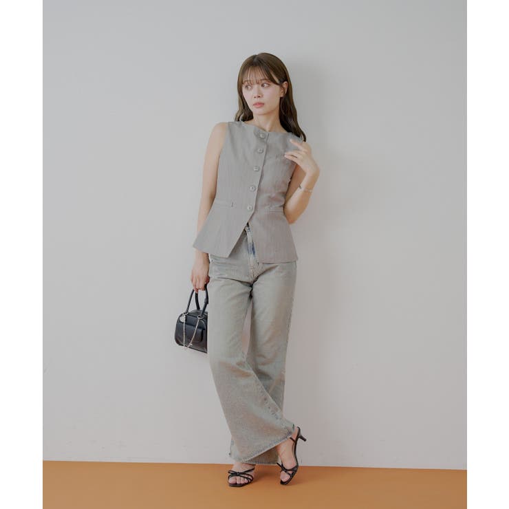 【Chico】ボートネックスーツノースリベスト | PAL GROUP OUTLET | 詳細画像11 