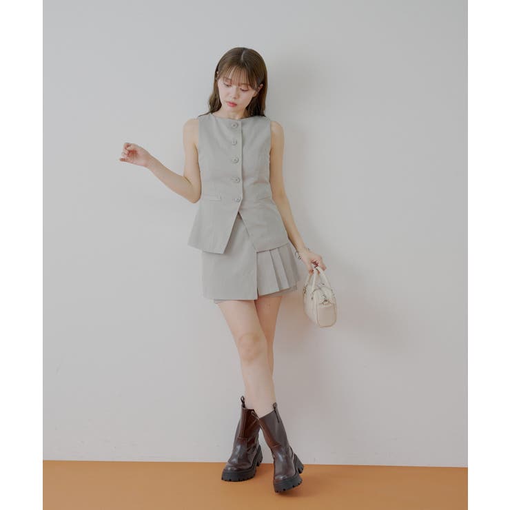 【Chico】ボートネックスーツノースリベスト | PAL GROUP OUTLET | 詳細画像16 