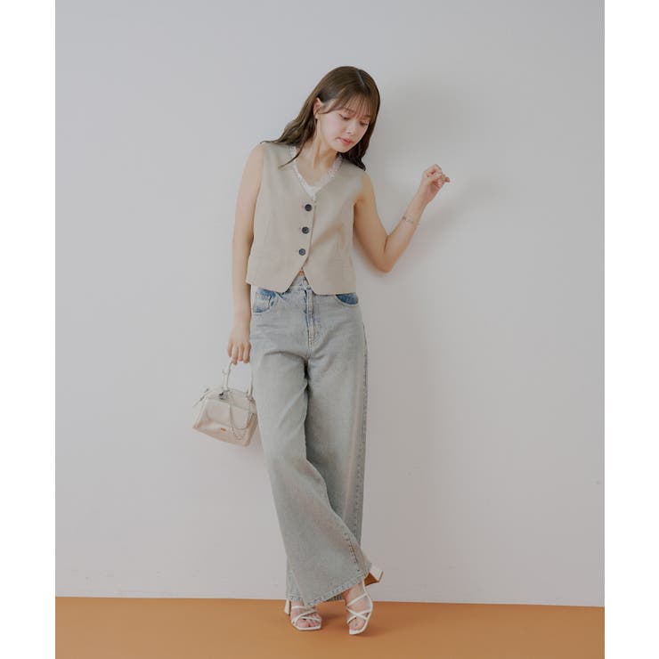 【Chico】スーツノースリベスト | PAL GROUP OUTLET | 詳細画像16 