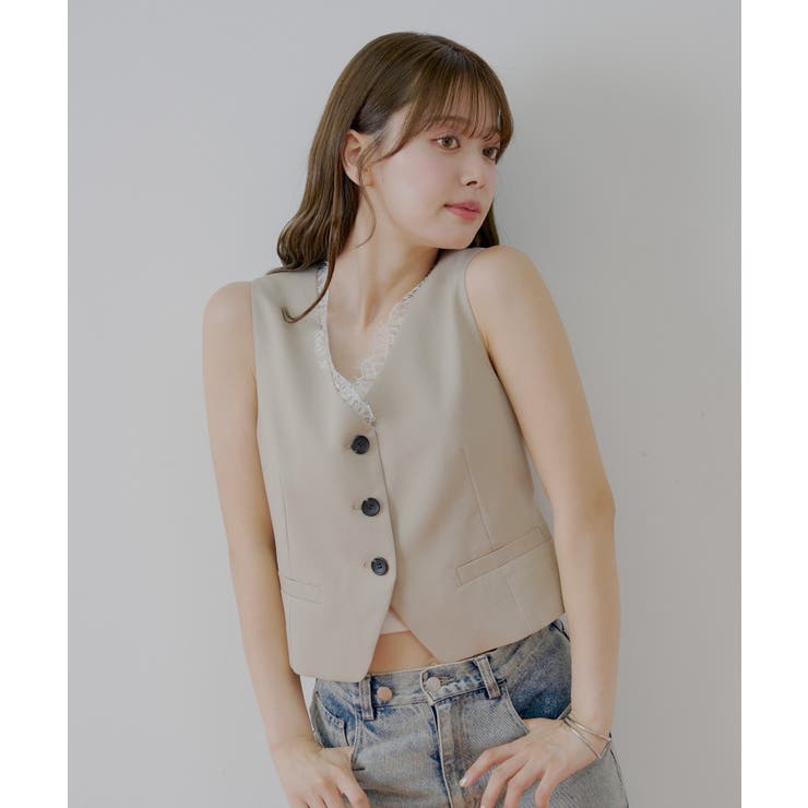 【Chico】スーツノースリベスト | PAL GROUP OUTLET | 詳細画像17 