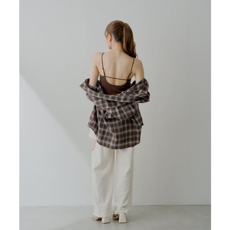 【Chico】バックオープンリブキャミ | PAL GROUP OUTLET | 詳細画像13 