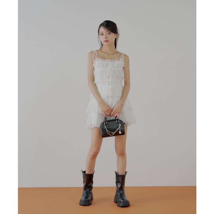 【Chico】シアーレースベアキャミSPTSET | PAL GROUP OUTLET | 詳細画像3 