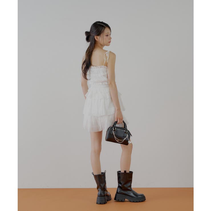 【Chico】シアーレースベアキャミSPTSET | PAL GROUP OUTLET | 詳細画像5 