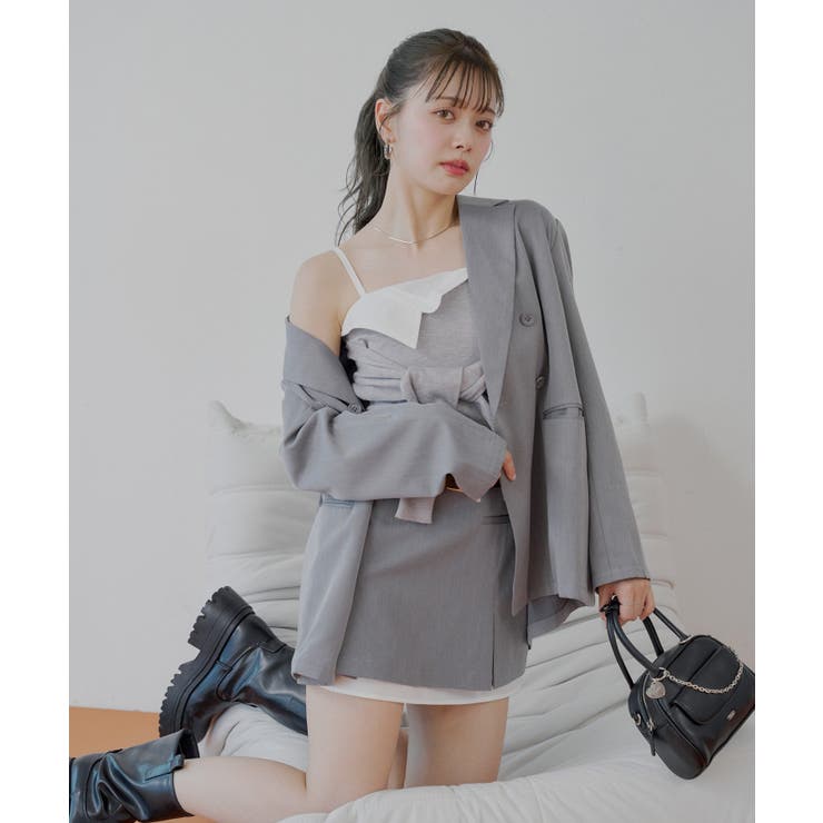 【Chico】ルーズスーツJKT | PAL GROUP OUTLET | 詳細画像1 