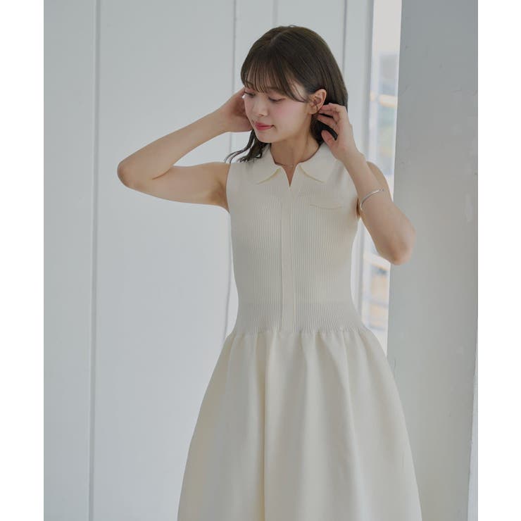 【Chico】襟付ドッキングフレアOP | PAL GROUP OUTLET | 詳細画像10 