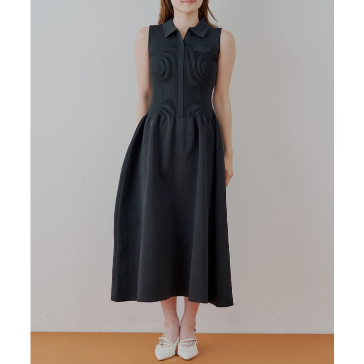 【Chico】襟付ドッキングフレアOP | PAL GROUP OUTLET | 詳細画像13 