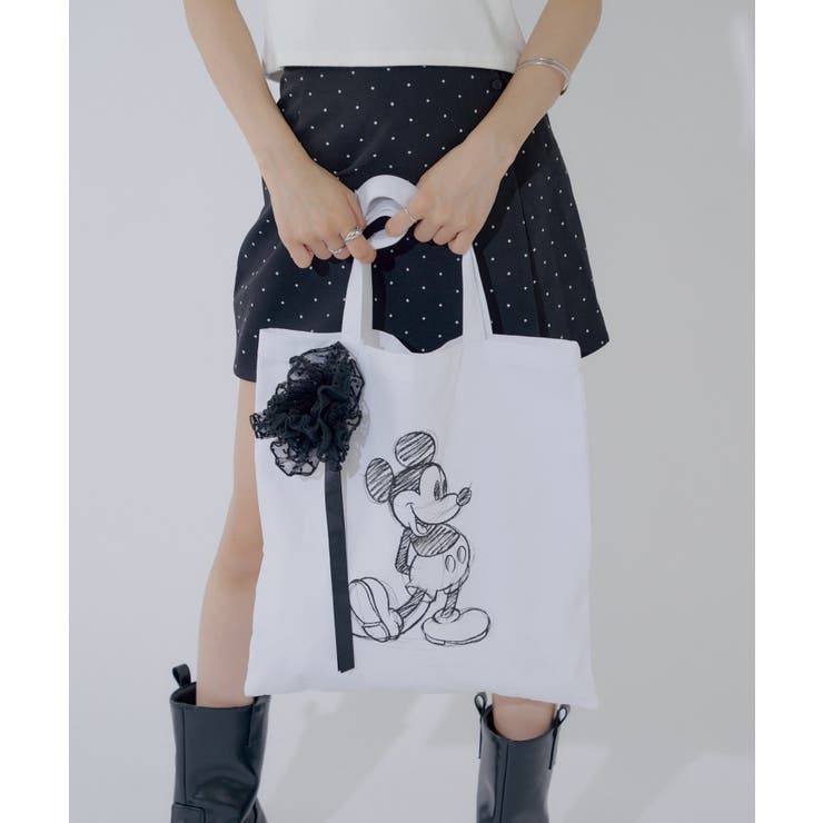 WHT | 【Chico】ミッキートートバッグシュシュSET | PAL GROUP OUTLET
