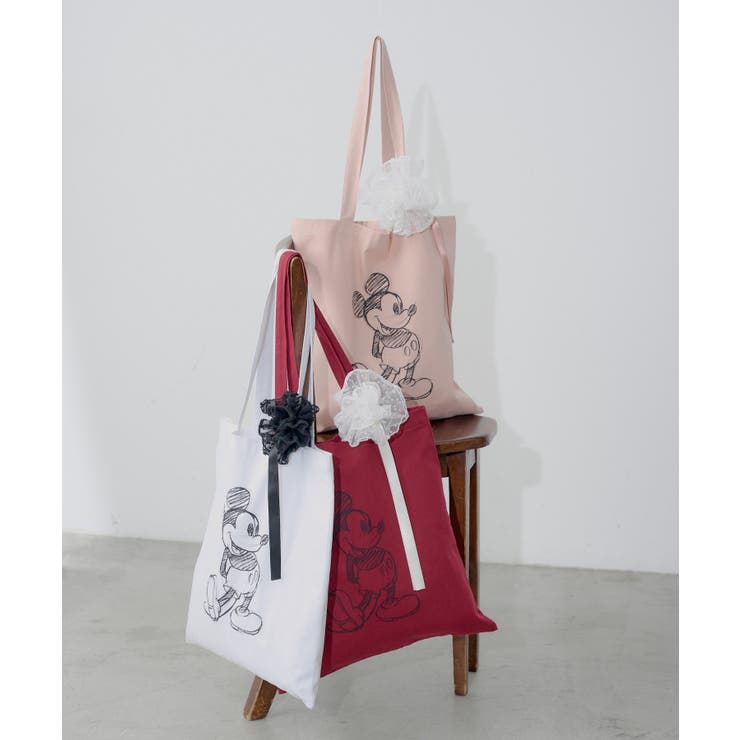 【Chico】ミッキートートバッグシュシュSET | PAL GROUP OUTLET | 詳細画像1 