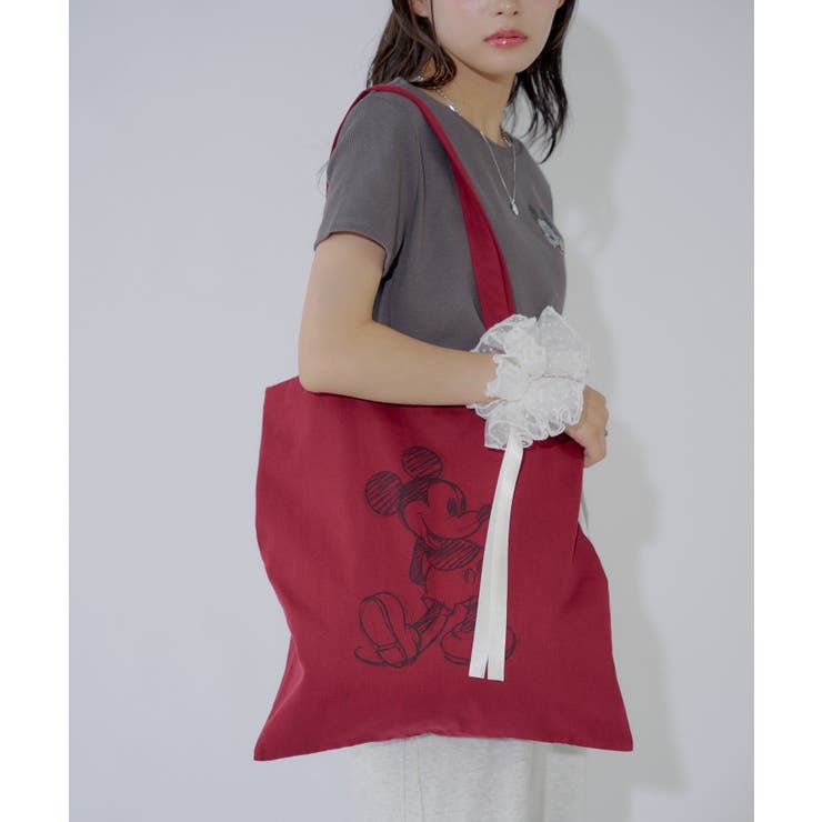 RED | 【Chico】ミッキートートバッグシュシュSET | PAL GROUP OUTLET