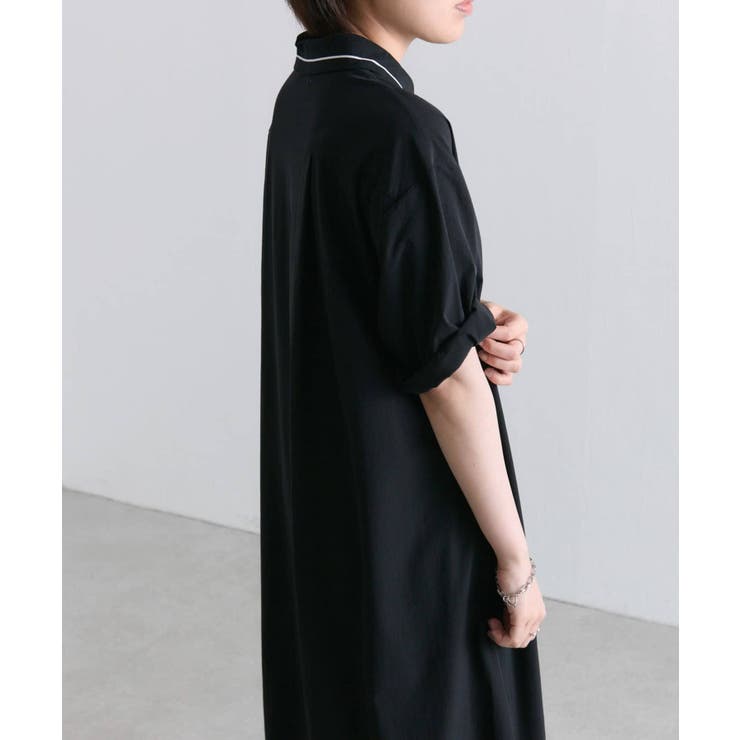 ear PAPILLONNER】ポロ襟ワンピース【SUM1 STYLE】[品番：PALW0007104