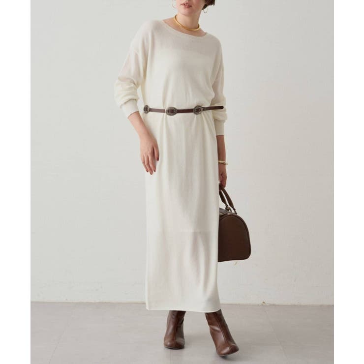 OFF | 【Loungedress】ウールカシミヤKNOP | PAL GROUP OUTLET