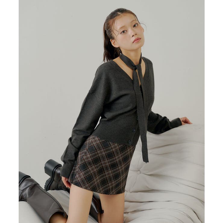 【Chico】タイ付コンパクトVKT | PAL GROUP OUTLET | 詳細画像13 