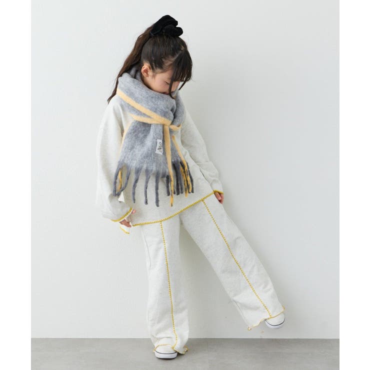 【CIAOPANIC TYPY】Wハマグリステッチ配色スウェット | PAL GROUP OUTLET | 詳細画像20 