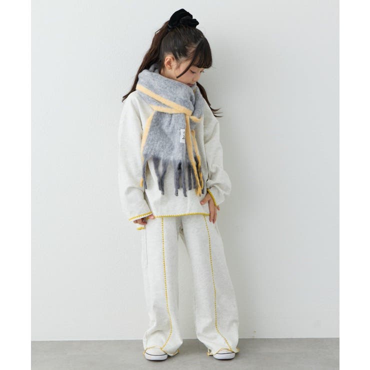 【CIAOPANIC TYPY】Wハマグリステッチ配色スウェット | PAL GROUP OUTLET | 詳細画像21 