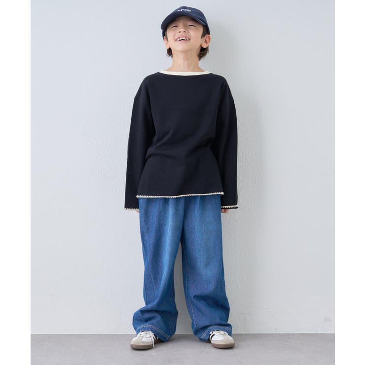 【CIAOPANIC TYPY】Wハマグリステッチ配色スウェット | PAL GROUP OUTLET | 詳細画像27 