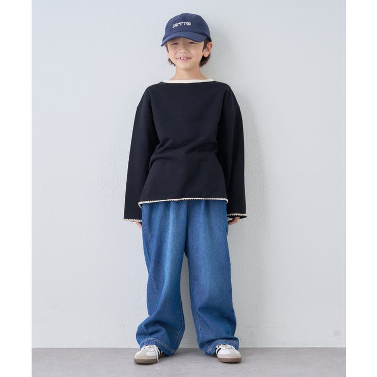 【CIAOPANIC TYPY】Wハマグリステッチ配色スウェット | PAL GROUP OUTLET | 詳細画像28 