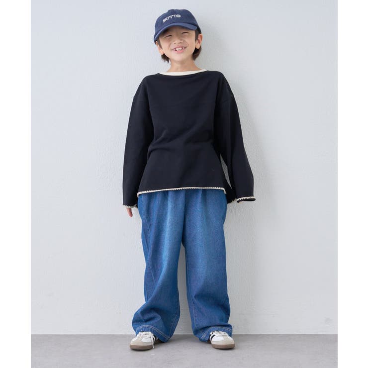 【CIAOPANIC TYPY】Wハマグリステッチ配色スウェット | PAL GROUP OUTLET | 詳細画像29 