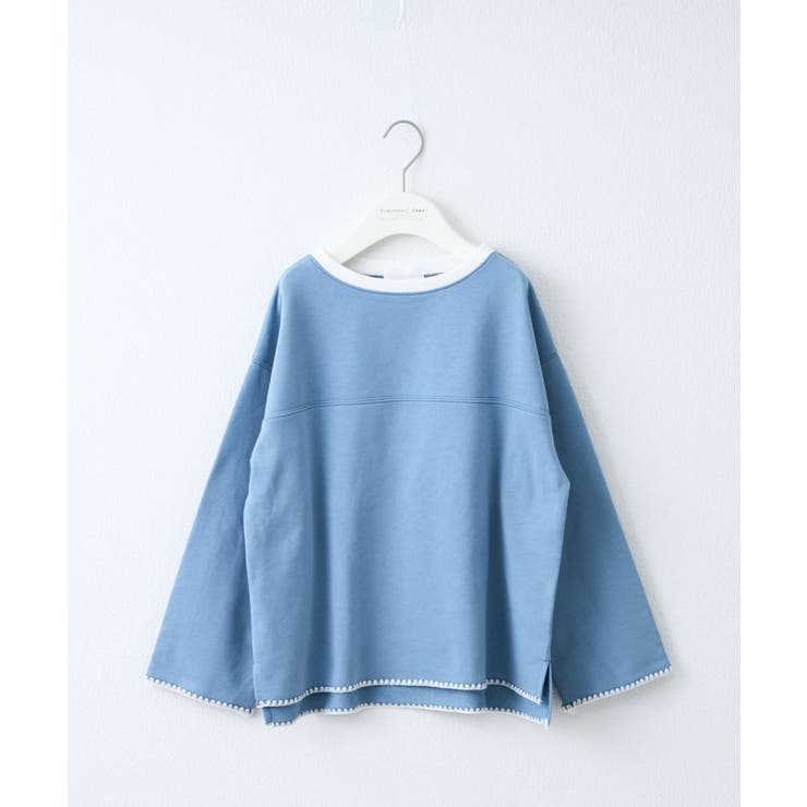 【CIAOPANIC TYPY】Wハマグリステッチ配色スウェット | PAL GROUP OUTLET | 詳細画像30 