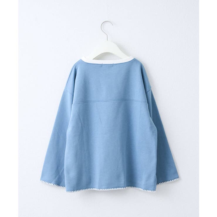 【CIAOPANIC TYPY】Wハマグリステッチ配色スウェット | PAL GROUP OUTLET | 詳細画像32 