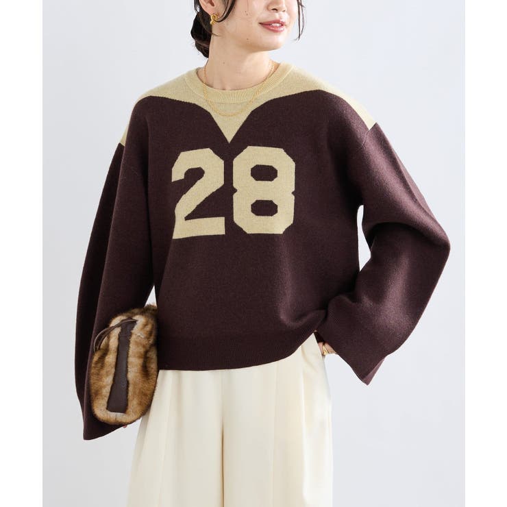 【RIVE DROITE】? Niceナンバリングニット | PAL GROUP OUTLET | 詳細画像5 