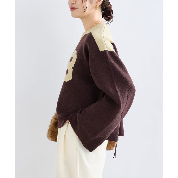 【RIVE DROITE】? Niceナンバリングニット | PAL GROUP OUTLET | 詳細画像6 