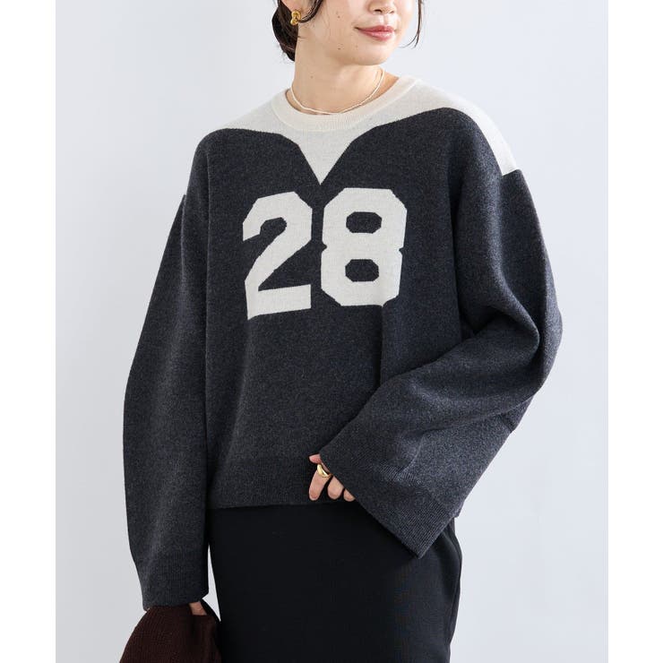 【RIVE DROITE】? Niceナンバリングニット | PAL GROUP OUTLET | 詳細画像14 