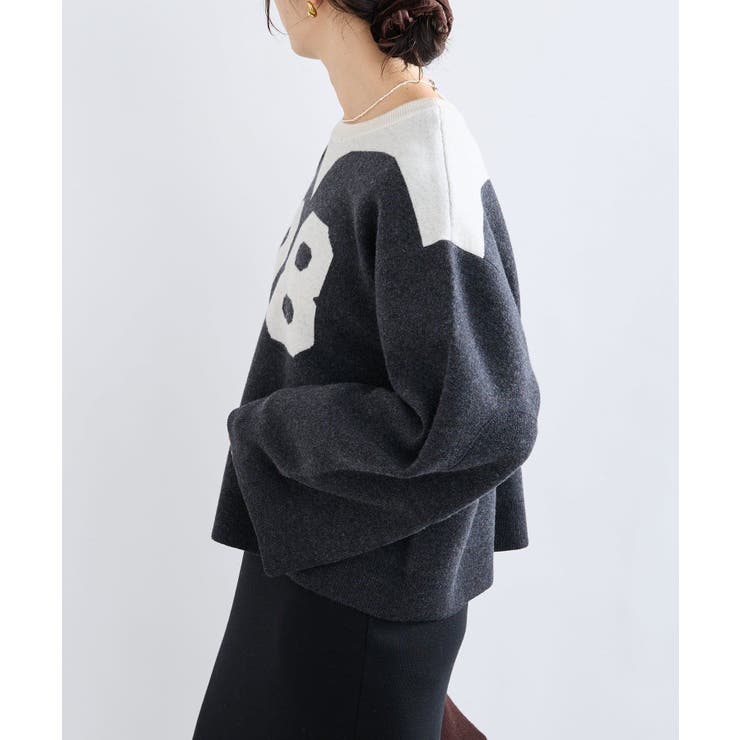 【RIVE DROITE】? Niceナンバリングニット | PAL GROUP OUTLET | 詳細画像15 