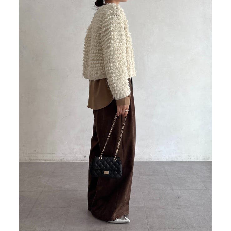 【DouDou】ループヤンニットジャケット | PAL GROUP OUTLET | 詳細画像4 