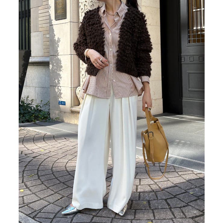 【DouDou】ループヤンニットジャケット | PAL GROUP OUTLET | 詳細画像38 