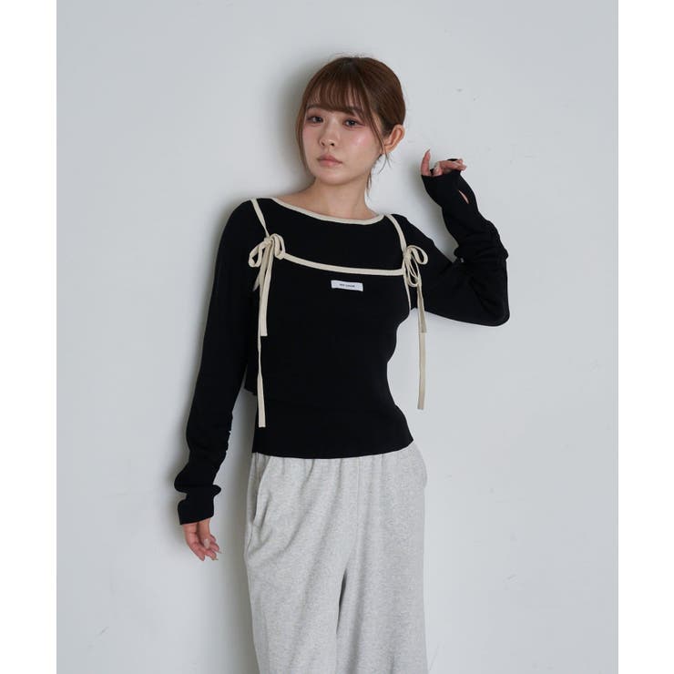 BLK | 【RAY CASSIN】レイヤードキャミSET | PAL GROUP OUTLET
