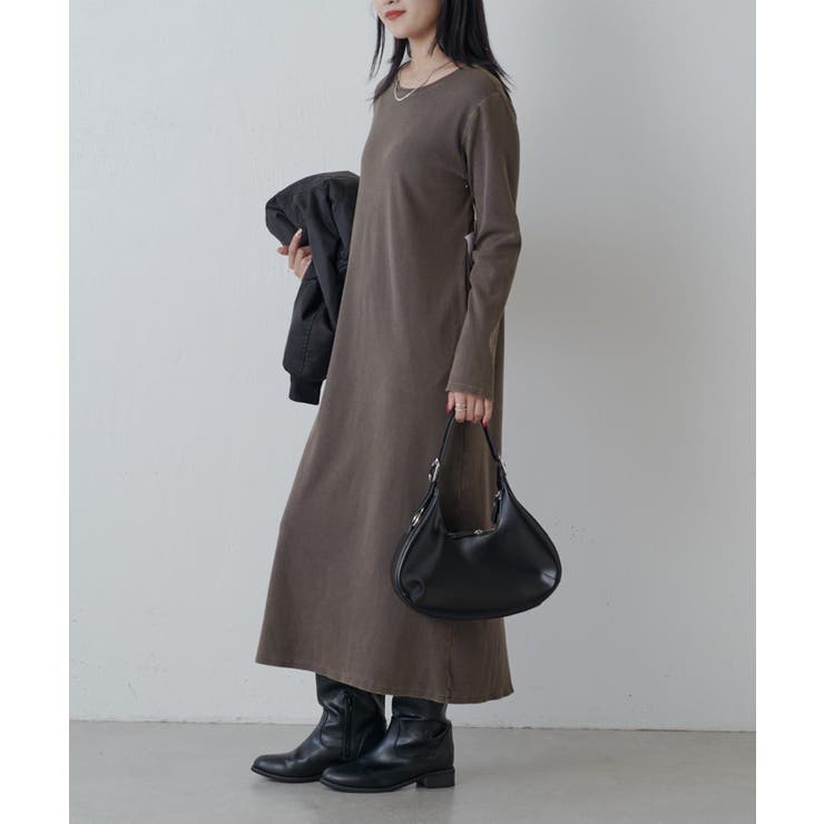 【Lui's】ヴィンテージ加工バックスリットリブOP | PAL GROUP OUTLET | 詳細画像5 